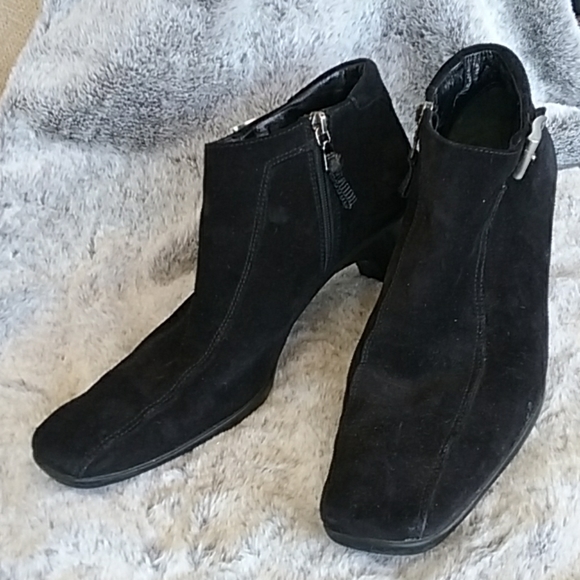 Prada Suede Ankle Boots - Picture 2 of 8